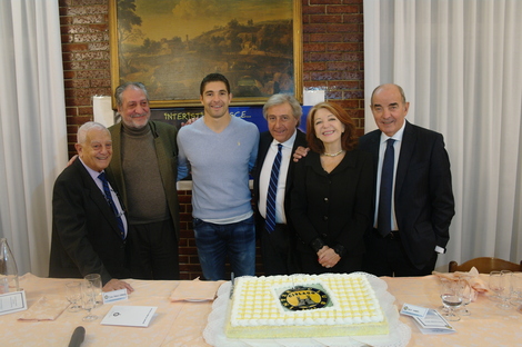 Bedy Moratti, Mario Corso, Carrizo e Sergio Spairani con il presidente Saja e il Sindaco di Cislago Bedy Moratti, Mario Corso, Carrizo e Sergio Spairani con il presidente Saja e il Sindaco di Cislago